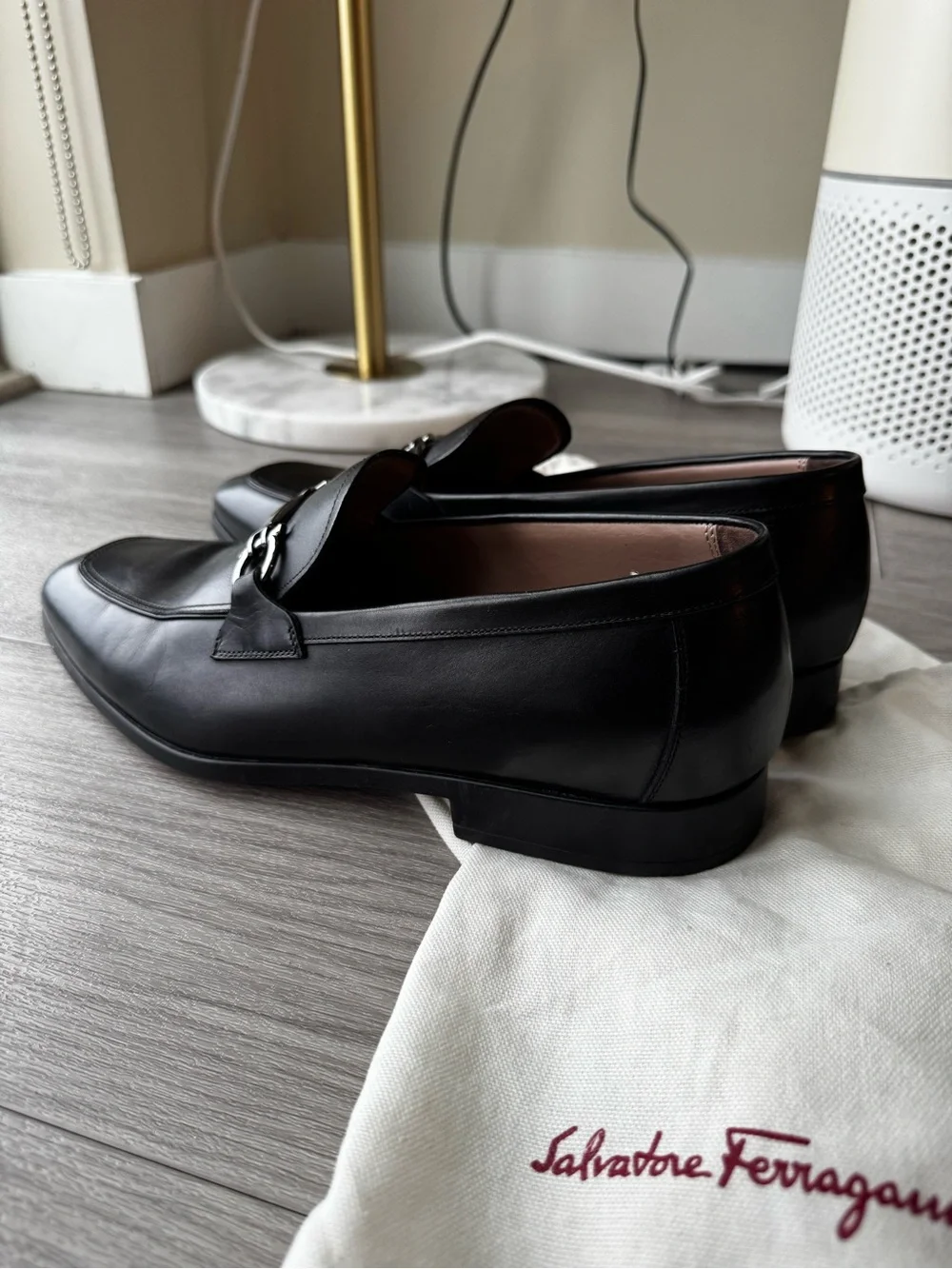 Ferragamo Foster Bit Gancini Loafer 10.5 US
